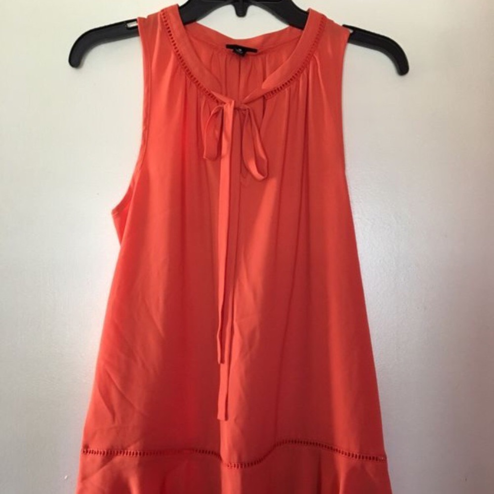 Orange blouse